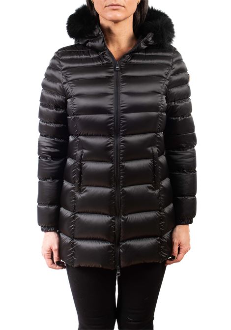 piumino long mead nero REFRIGIWEAR | W98118LONGMEAD-G06000